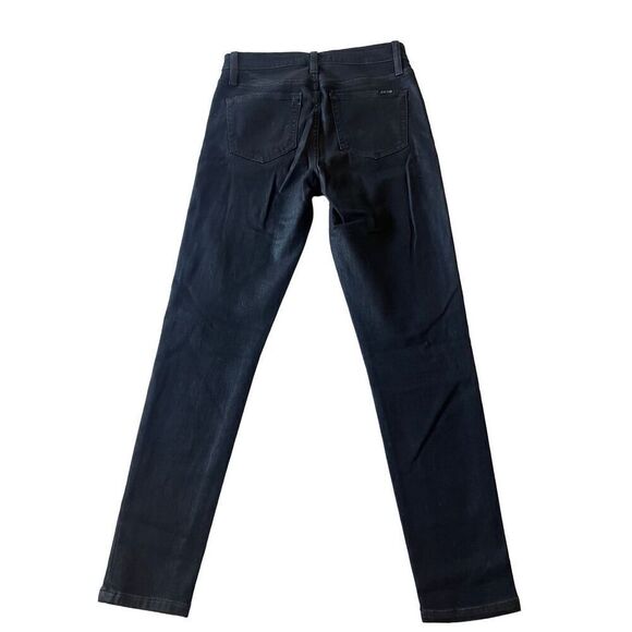 Like New! Joe’s Black Denim Coated Skinny Jeans Size 27 - Picture 2 of 5